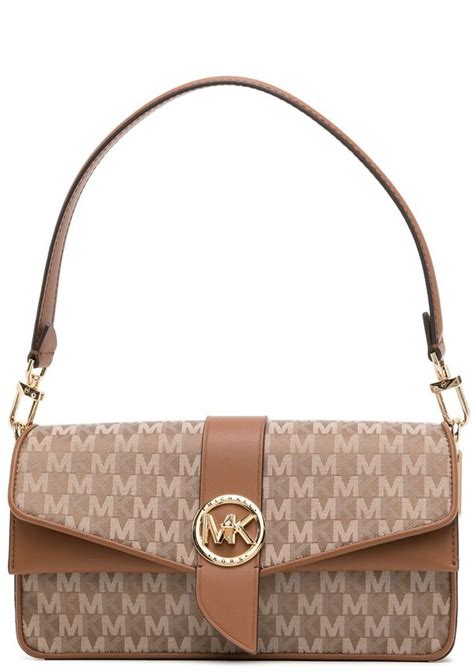 Michael Kors Greenwich Shoulder Bag .